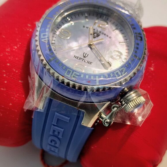 Swiss Legend Neptune Watch Mother Of Pearl Face - Picture 6 of 10